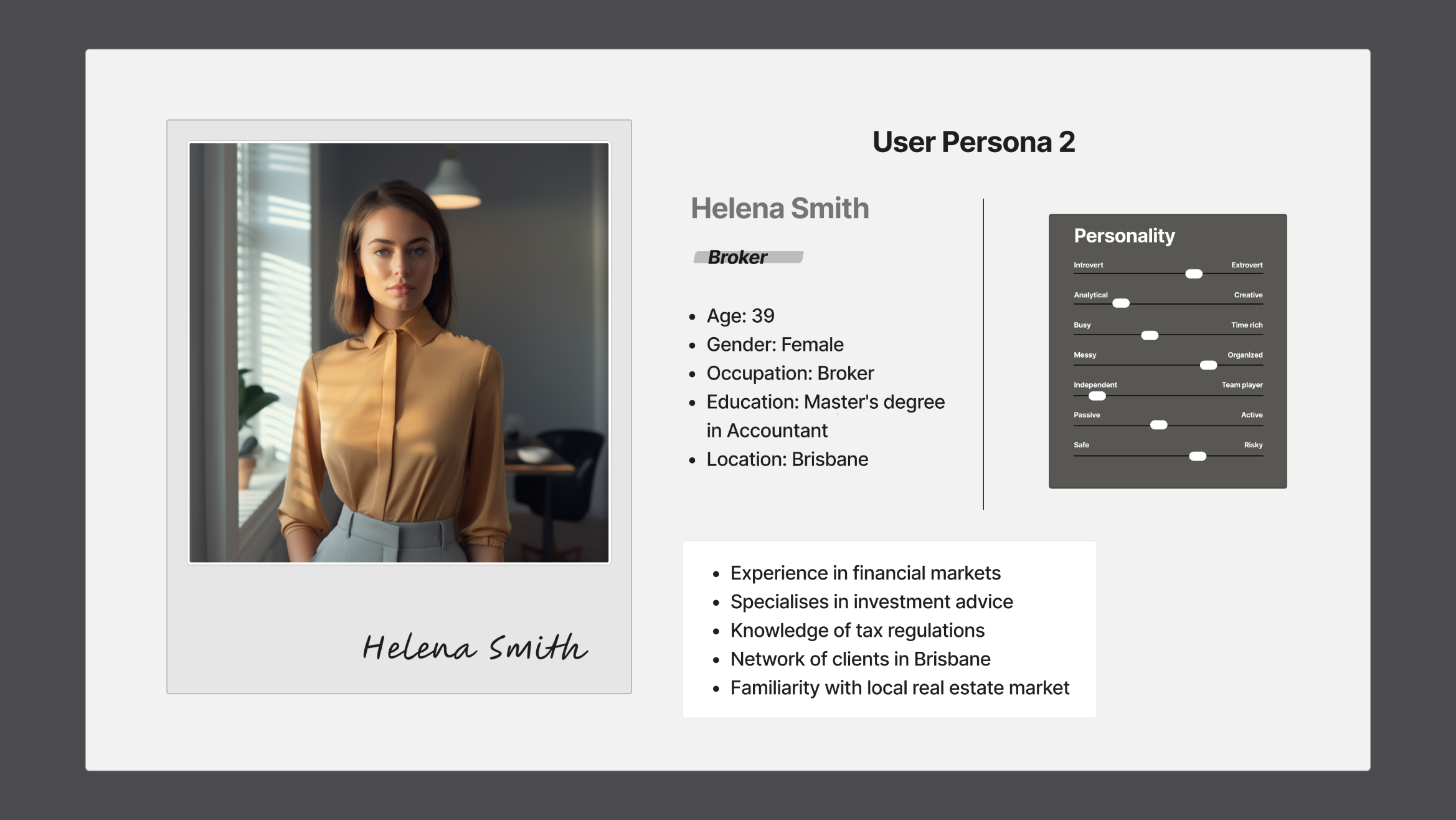 Elite User Persona 2